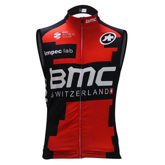 Gilet antivento BMC 2017 rosso e nero - Clicca l'immagine per chiudere